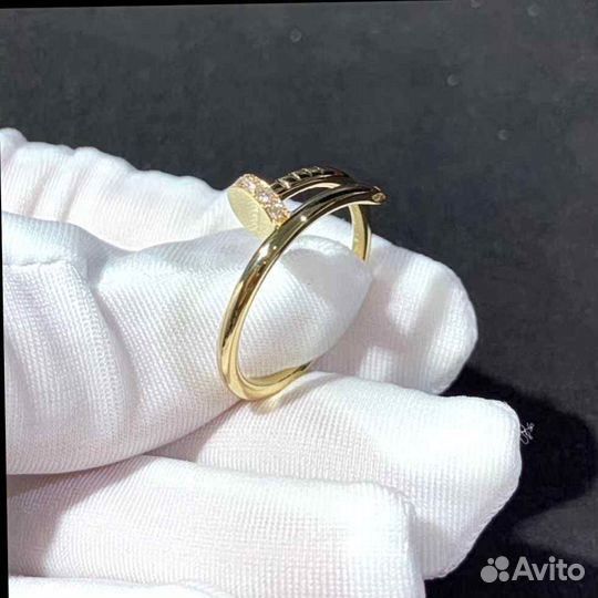 Cartier Кольцо золото, бриилианты 0,12 ct