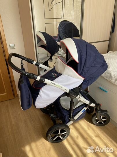 Коляска 2 в 1 Verdi Pepe Eco
