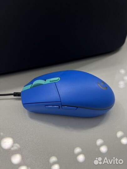 Мышь Logitech G102 Lightsync синий