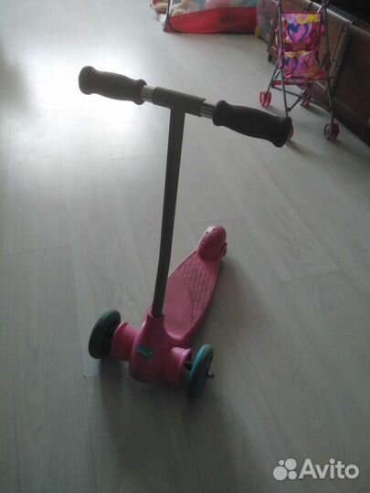 Самокат детский трехколесный бу