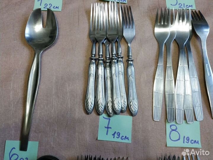 Вилки ложки ножи СССР