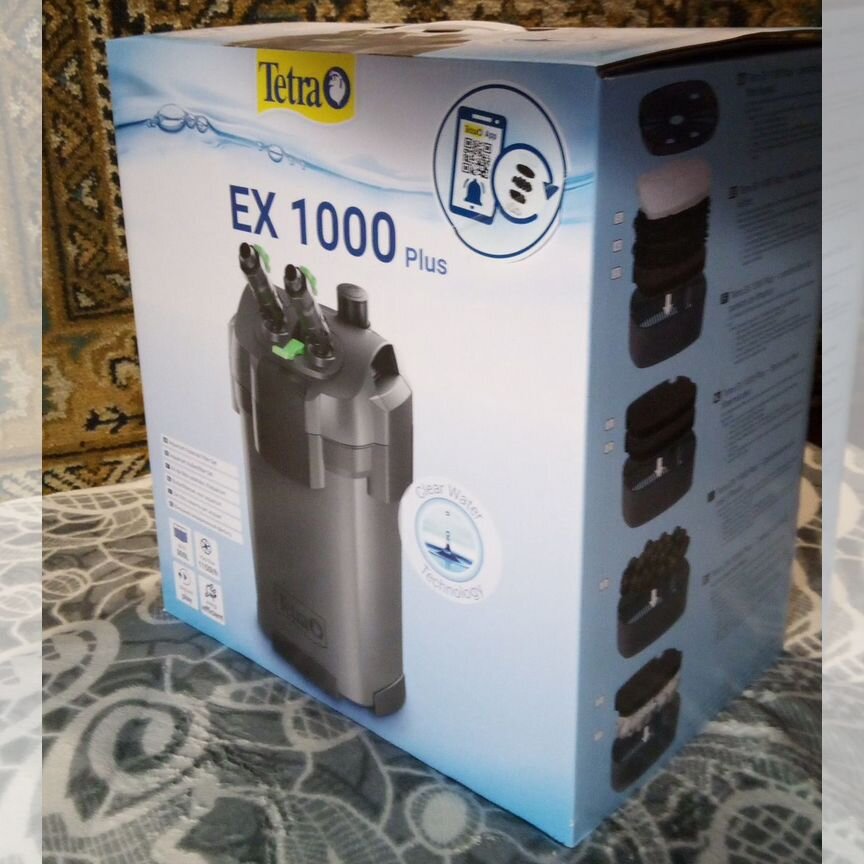 Внешний фильтр для аквариума Tetra EX 1000 Plus