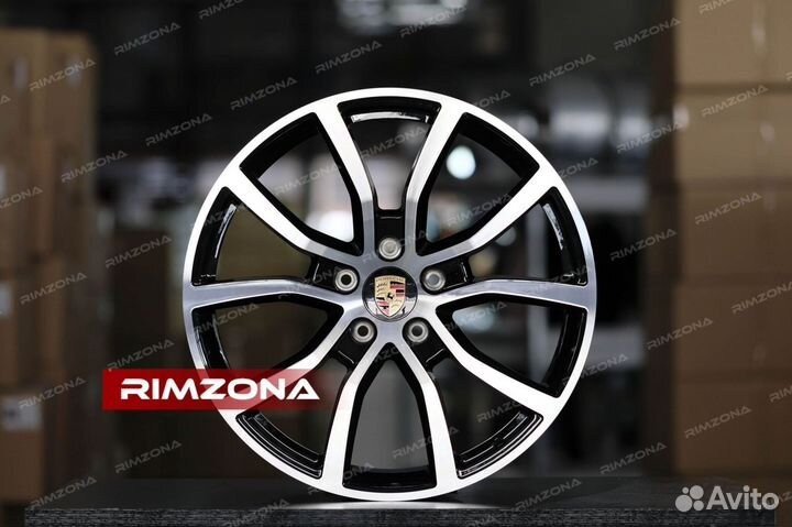 Кованые диски R21 на Porsche Cayenne