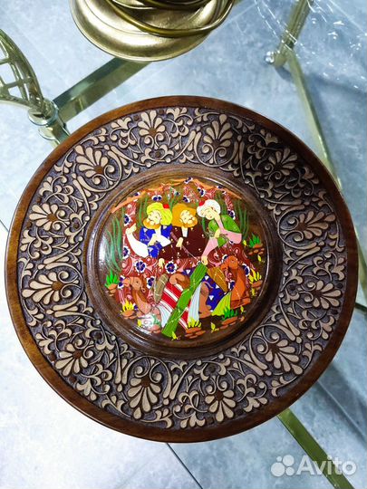 Тарелка-панно настенная Узбекистан