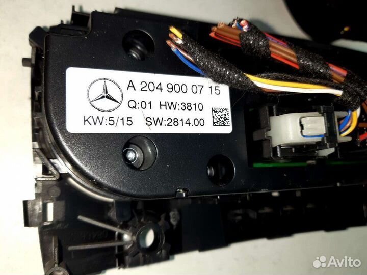 Блок климат контроля Мерседес GLK A2049000715