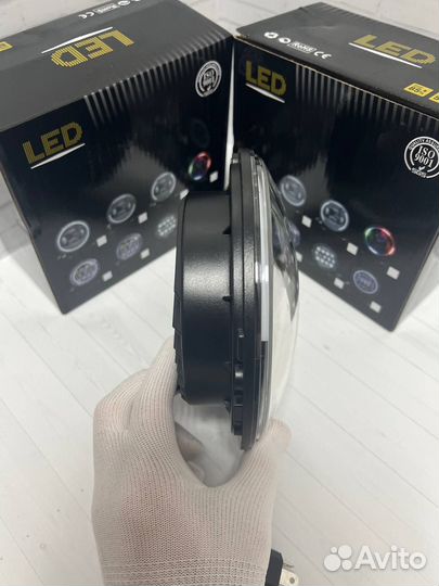 Фары светодиодные Нива Камаз УАЗ LED птф