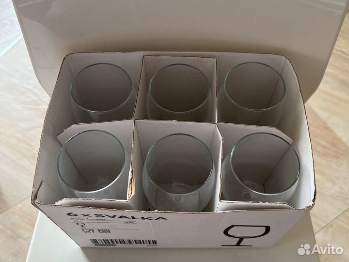 Бокалы IKEA Svalka