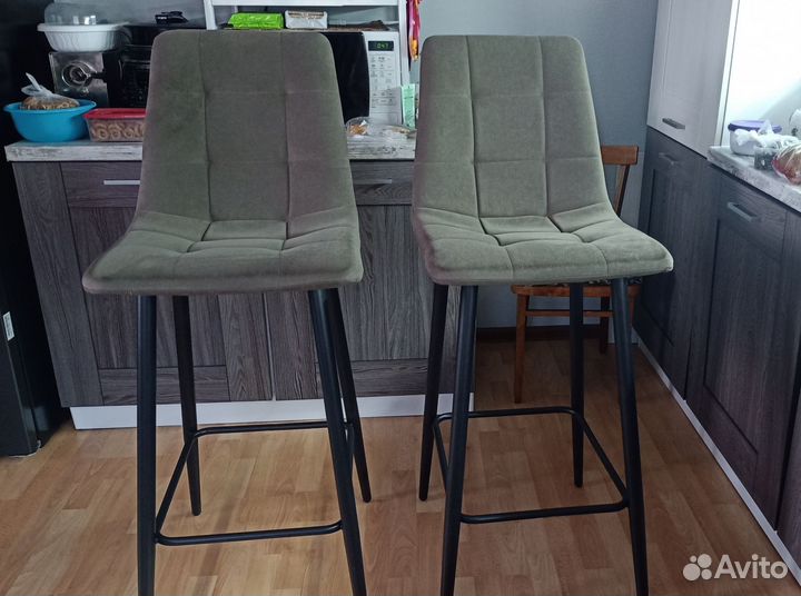 Стул высокий барный бу
