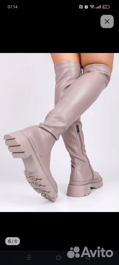 Сапоги(ботфорты весенние