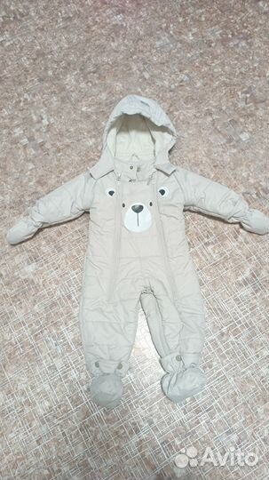 Детский зимний комбинезон на девочку