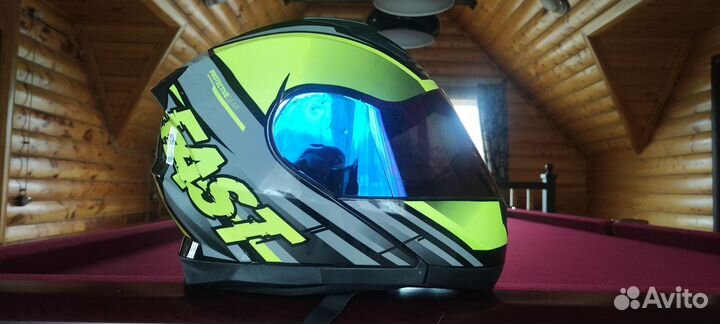 Мото шлем модуляр