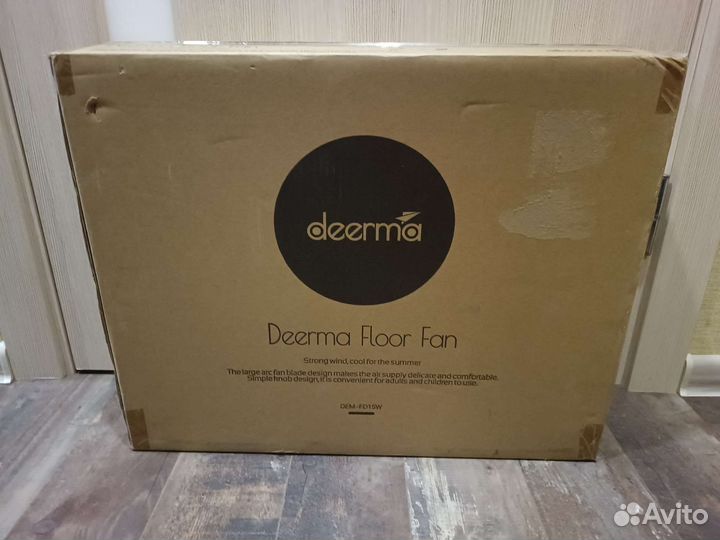 Новый напольный вентилятор Deerma DEM-FD15W
