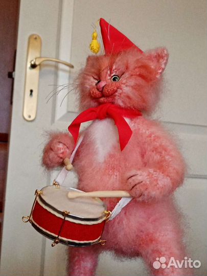 Вязаный котик 