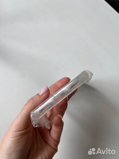 Чехол на iPhone X/XS прозрачный новый