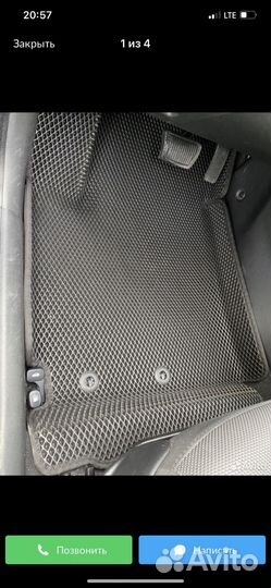 Ева коврики 5D на любой авто