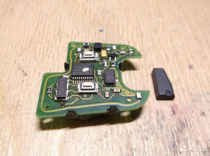 Toyota плата ключа kostal 433.92MHz chip Texas 4D