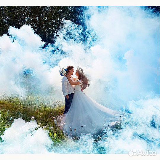 Белый Цветной дым дымовая шашка ручная