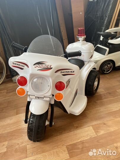 Детские мотоцикл и машинка (бронь)