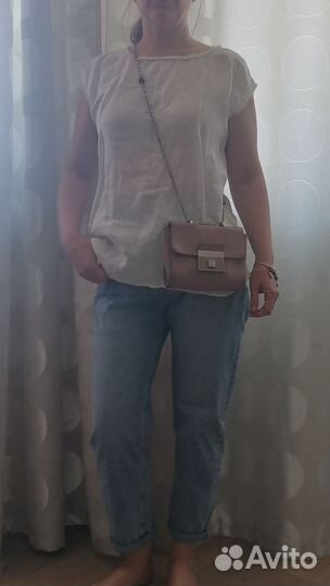 Massimo dutti блуза лен