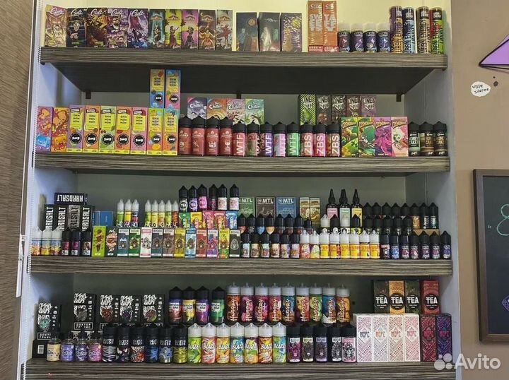 Продажа табачного магазина с вейпами