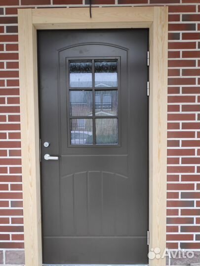 Входные двери из дерева тёплые. Доступный Север