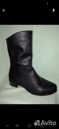 Сапоги демисезонные новые размер 40 - 42