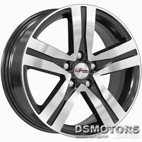 Диски Rebel 7/17 5x114.3 ET45 d66.1 блэк джек