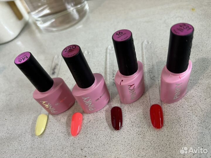 Гель лак для ногтей pinky