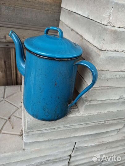 Кувшин эмалированный Винтаж