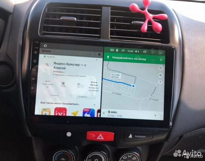 Магнитола Mitsubishi ASX Premium