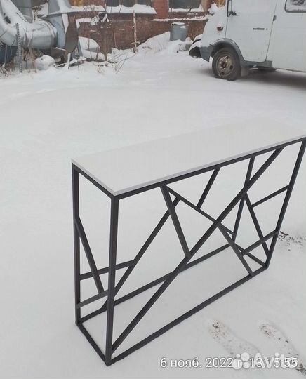 Консоль loft. Консольный столик