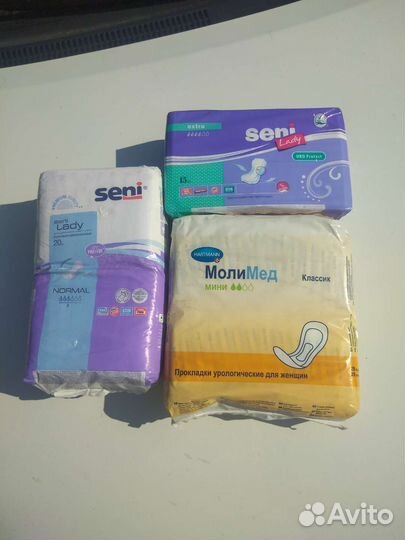 Прокладки урологические женские