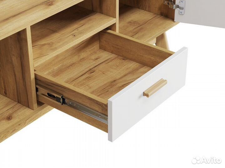 Тв-тумба Нордик-2 Wood White