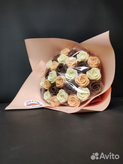 Букет из 2 видов шоколада - 29 шт