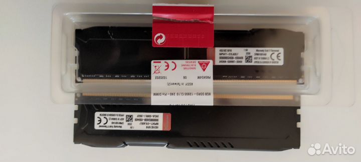 Оперативная память ddr 3 Kingston Fury 2x8 гб