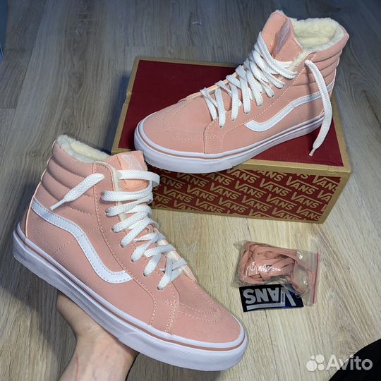 Кеды vans высокие