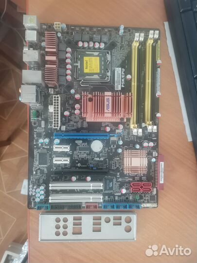 Плата материнская asus P5K/EPU,рабочая