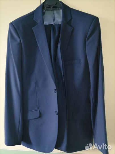 Костюм школьный синий рост 176