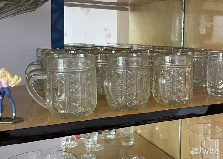 Хрустальная, стеклянная посуда СССР