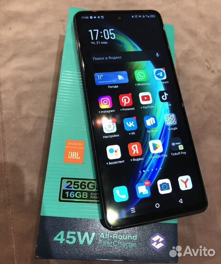 Infinix Note 30, 8/256 ГБ