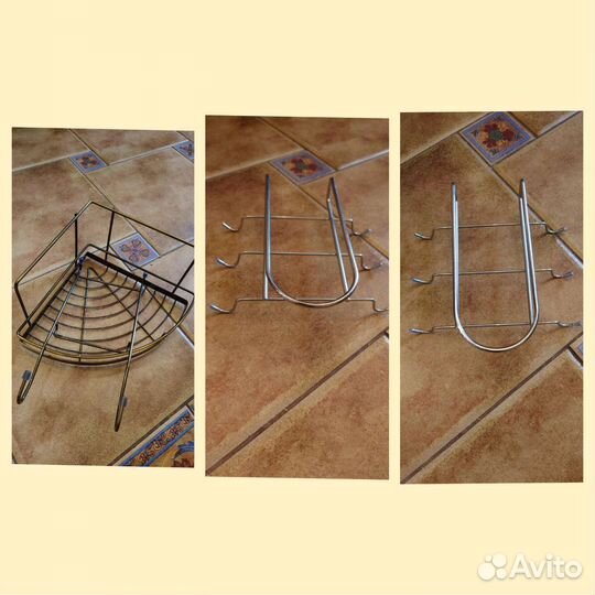 Дозатор, щипцы, навесная полка, держатель, точилка