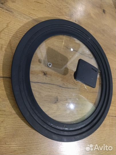 Крышка стекло с силиконом 24, 26, 28 см