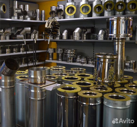 Сэндвич-труба Для Дымохода 115х200, L-1м