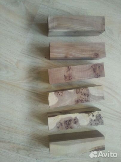 Бруски капа карагача