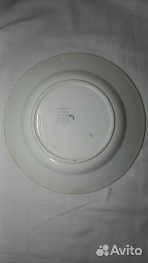 Тарелки с кобальтовой лентой, Буды до 1920 г