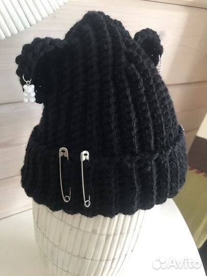 Шапка с ушками