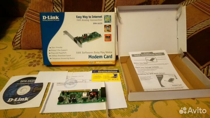 Модем карта d-link dfm-562ls