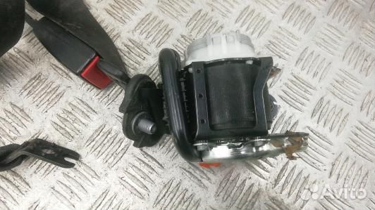 Ремень безопасности с пиропатроном сиденья переднего skoda octavia A7, Номер 5E0857701 (TNT05IM02)