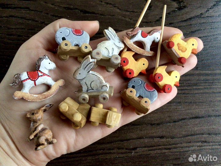 Миниатюры (предметы) для ватной игрушки