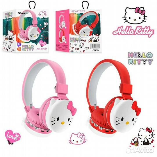 Наушники беспроводные Hello Kitty